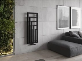 Mexen Alaska grzejnik dekoracyjny 1216 x 440 mm, 542 W, czarny - W205-1216-440-00-70