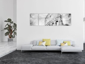 Obraz - Vintage pocztówka miasta N⁰1 (170x50 cm)