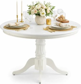 Rozkładany biały stół M2-Z61