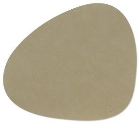 Mata stołowa ze skóry ekologicznej 37x44 cm Curve L Nupo – LIND DNA