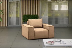 Fotel ogrodowy SONNE, tkanina Artykuł, Cappuccino