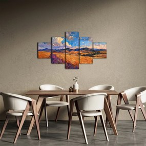 Obraz - Obraz olejny przedstawiający krajobraz (125x70 cm)