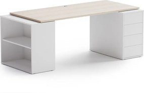 Samodzielny blat BLOCK, 1800 x 800 x 25 mm, dąb naturalny