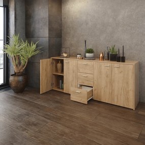 Szafka HUGOS 180, dąb artisan