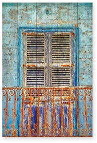 Drewniana tabliczka 40x60 cm Balcony – Really Nice Things