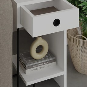 Stolik nocny Sirius Right White