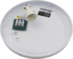 Orientalna lampa sufitowa z rattanu 30 cm - Trammy