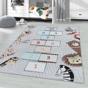 Dywan dziecięcy Play Klasy antypoślizgowy do prania 120 cm x 170 cm