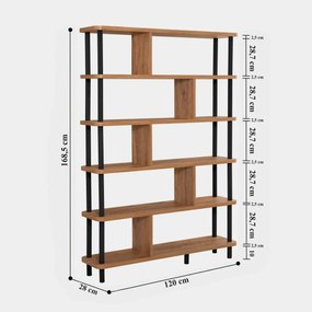 Biblioteczka Meta Black