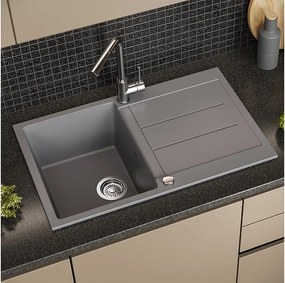 Zlewozmywak szary 78x50x20 kapstadt