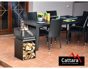 Palenisko ze stali nierdzewnej Cube – Cattara