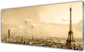 Panel Szklany do Kuchni Panorama Miejskich Kamienic