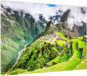 Obraz na szkle - Machu Picchu (70x50 cm)