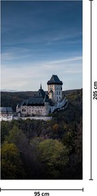 Fototapeta na drzwi - Karlštejn (95x205cm)