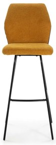 Musztardowe hokery zestaw 2 szt. 75 cm Pol – Marckeric