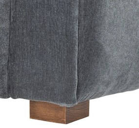 Szaroniebieska aksamitna sofa 152 cm Malala – Bloomingville