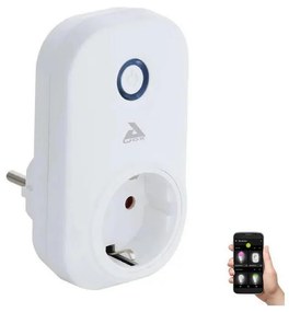 Eglo 33237 - Inteligentne gniazdko Connect plug 2300W SCHUKO