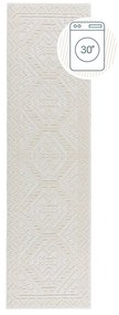 Kremowy chodnik z szenilu odpowiedni do prania 60x240 cm Jaipur – Flair Rugs