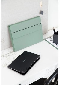 Zielony kartonowy organizer Olof Canvas Paper Laminate – Bigso