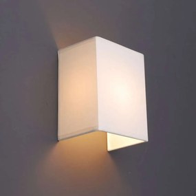 Rustykalna lampa ścienna biała - Vete Nowoczesny Oswietlenie wewnetrzne