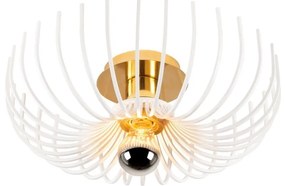 Biała lampa sufitowa ø 36 cm Aspendos – Opviq lights