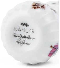 Porcelanowa ręcznie malowana ozdoba świąteczna ø 4 cm Hammershøi Snowman – Kähler Design