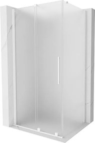 Mexen Velar kabina prysznicowa rozsuwana 120 x 70 cm, szron, biała - 871-120-070-31-20