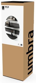 Czarne metalowe półki zestaw 4 szt. 76 cm Solis – Umbra