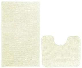 Restilo Komplet dywaników łazienkowych Bati biały, 2 szt. 50 x 80 cm, 40 x 50 cm
