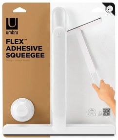 Biała ściągaczka z uchwytem 40 cm Flex – Umbra