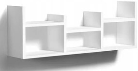 Biała wisząca półka na kwiaty B2-G83