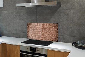 Szkło do Kuchni na Ścianę Klasyczna Cegła Vintage