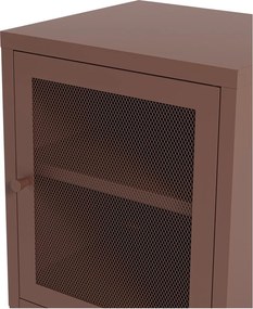 Bordowa szafka nocna Fayna – Marckeric