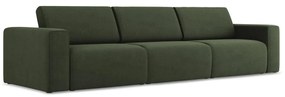 Zielona sofa modułowa 314 cm Kalea – Makamii