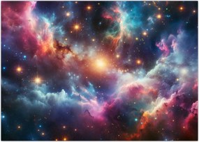 Obraz na szkle - Ciemny kosmos (70x50 cm)