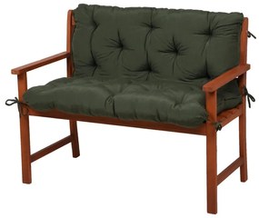 Ogrodowe poduszki do siedzenia na ławkę w kolorze khaki zestaw 2 szt. 50x100 cm Selby – Sun Garden