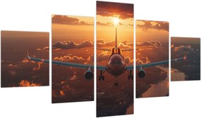 Obraz - Samolot transportowy (125x70 cm)