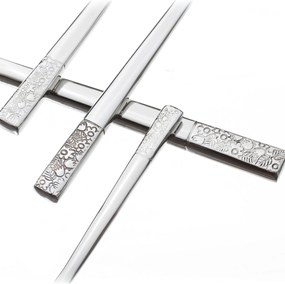 Sztućce Fiori Platinum dla 6 osób 24 części