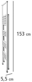 Aluminiowa drabina, 4-stopniowa, WENKO