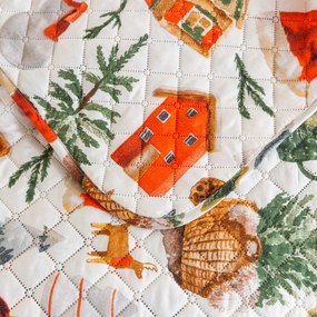 Narzuta na łóżko FESTIVE MAGIC, kolorowy Rozmiar: 170 x 210 cm