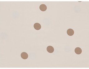 Brązowa pościel jednoosobowa z satyny bawełnianej 140x200 cm Solaris – Södahl