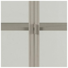 Szara witryna 77x186x35 cm Seaford – Actona