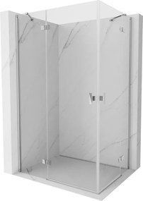 Mexen Mist-H Duo kabina prysznicowa uchylna lewa 105 x 70 cm, transparent, chrom - 8A5-105L-070P-01-00