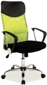 FOTEL OBROTOWY Q-025 ZIELONO/CZARNY SIGNAL