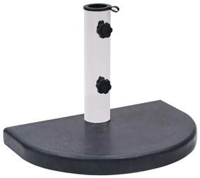 Czarna granitowa podstawa do parasola ogrodowego D8-S38