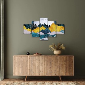 Obraz - Krajobraz polarny (125x70 cm)