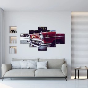 Obraz starego samochodu (125x70 cm)