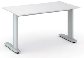 Biurko PRIMO FLEXIBLE, 140x80 cm, biały