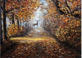Obraz - Duch lasu (70x50 cm)