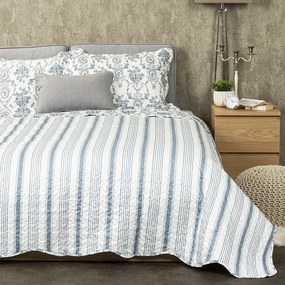 4Home Narzuta na łóżko Blue Patrones